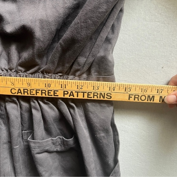 Garufa Jeans Gray Long-Sleeve Jumpsuit Coveralls Workshop Sz S - Picture 13 of 14